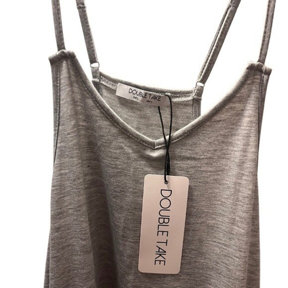 Double Take Full Size V-Neck Sleeveless Jumpsuit with Pockets.  Size‎ L - Picture 6 of 8